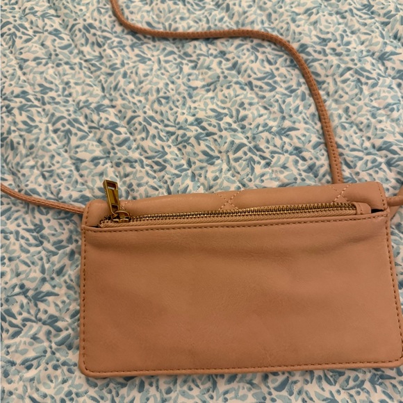 NWOT - Rachel Zoe Quilted Tan Crossbody Bag - Picture 4 of 5